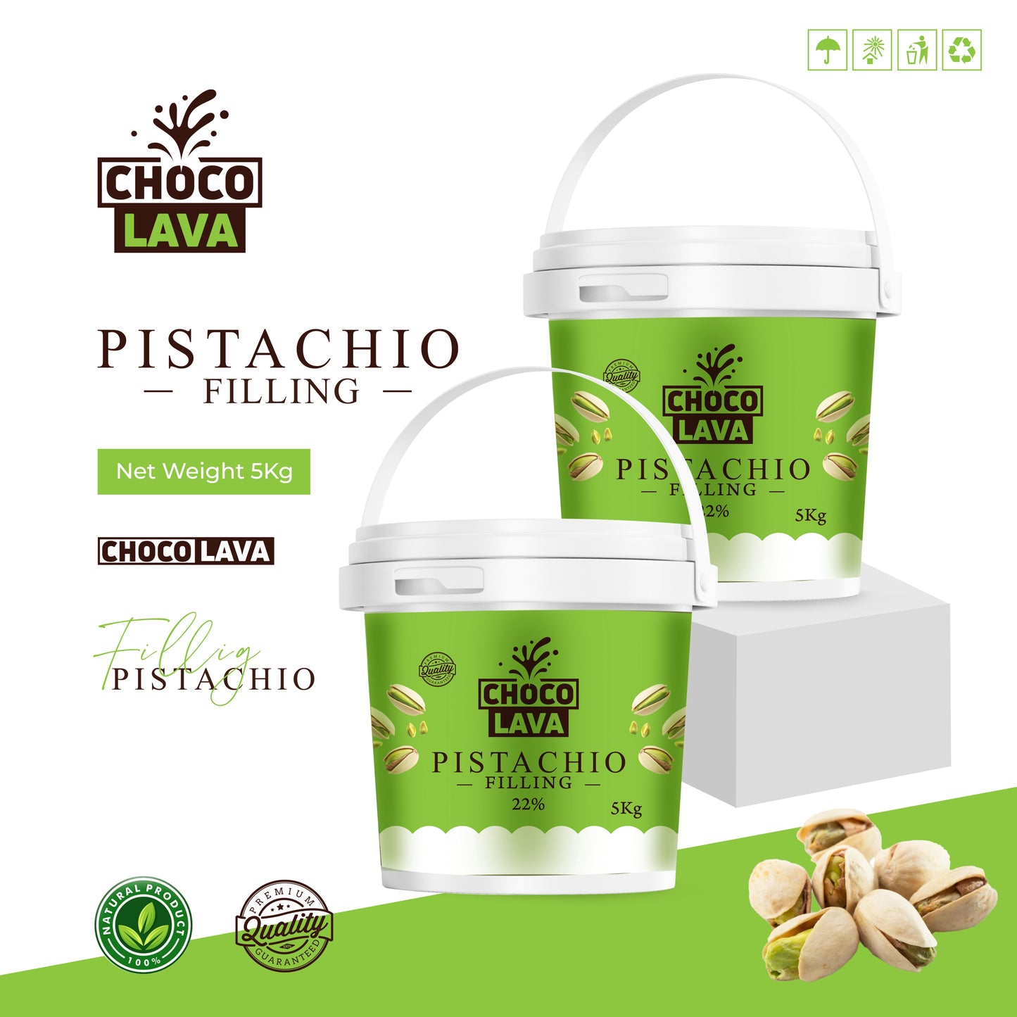 Pistachio Filling (5K) 11lb